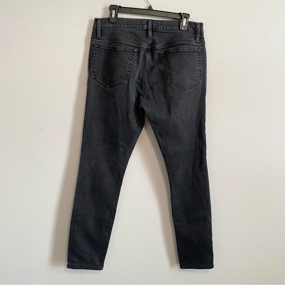 FRAME Faded Black L'Homme Skinny Jeans Size 32